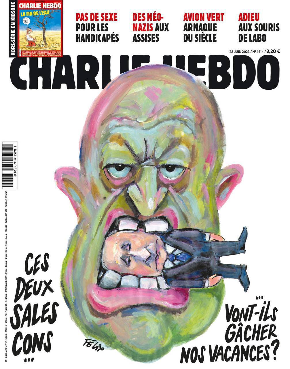 Обложка Charlie Hebdo Обложка Charlie Hebdo